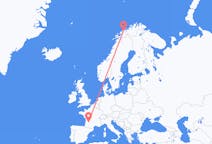 Flights from Tromsø, Norway to Bergerac, France