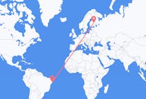 Flyreiser fra Maceió, Brasil til Kuopio, Finland