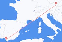 Flyreiser fra Vienna, Østerrike, til Jerez, Østerrike