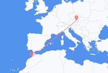 Flyreiser fra Rabat, til Vienna