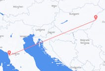 Flyg från Oradea, Rumänien till Pisa, Italien