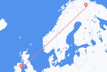 芬兰出发地 伊瓦洛飞往芬兰目的地 都柏林的航班