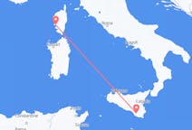 Flights from Comiso, Italy to Ajaccio, France