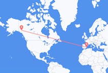 Flights from Whitehorse, Canada to Alicante, Spain