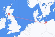 Flights from Szczecin in Poland to Glasgow in Scotland