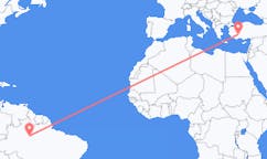 Flights from Manaus, Brazil to Isparta, Turkey