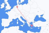Flights from Paderborn to Santorini