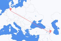 Flyrejser fra Tabriz, Iran til Hannover, Tyskland