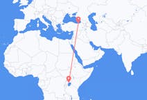 Flyreiser fra Entebbe, Uganda til Trabzon, Tyrkia