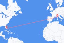 Flyrejser fra Fort Lauderdale, USA til Calvi, Frankrig