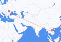出发地 泰国出发地 乌汶府目的地 罗马尼亚布加勒斯特的航班