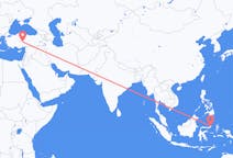 Flyreiser fra Manado, Indonesia til Nevsehir, Tyrkia