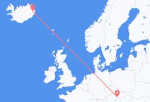 Fly fra Egilsstaðir til Bratislava