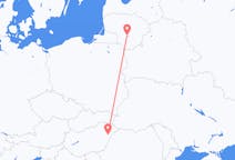 Flyreiser fra Kaunas, til Debrecen