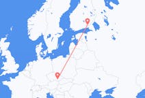 Flug frá Lappeenranta, Finnlandi til Brno, Tékklandi