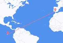 厄瓜多尔出发地 巴爾特拉島飞往厄瓜多尔目的地 塞维利亚的航班