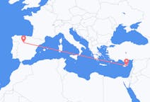 Flyreiser fra Valladolid, til Larnaka