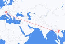 Flights from Loei Province, Thailand to Bologna, Italy