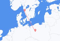 Flyrejser fra Göteborg, Sverige til Poznan, Polen