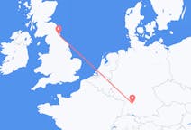 Flyg från Newcastle upon Tyne, England till Stuttgart, Tyskland