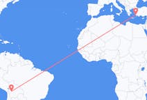 Flights from Oruro, Bolivia to Bodrum, Turkey