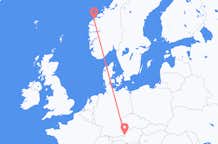 Flights from Ålesund to Salzburg
