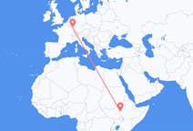 Flights from Gambela, Ethiopia to Saarbrücken, Germany