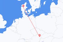 Flyg från Karup, Mittjylland till Vienna