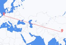 Flyg från Chengdu till Eindhoven