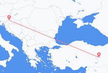 Flights from Zagreb to Elazığ