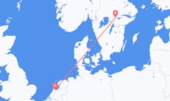 Fly fra Örebro til Amsterdam
