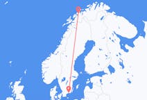 Flights from Ronneby, Sweden to Tromsø, Norway