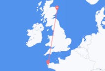 Flights from Brest, France to Aberdeen, the United Kingdom