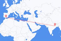 Flyreiser fra Ranchi, India til Málaga, Spania
