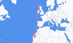 Flyg från Atar, Mauretanien till Barra, Skottland