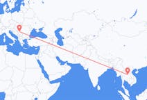Flyreiser fra Udon Thani, Thailand til Beograd, Serbia