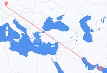 Flyg från Muscat, Oman till Frankfurt, Tyskland