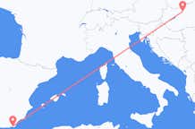 Vluchten van Almeria, Spanje naar Boedapest, Hongarije