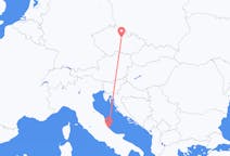 Loty z miasta Pardubice do miasta Pescara