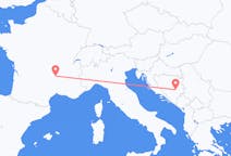 Flyrejser fra Le Puy-en-Velay til Sarajevo