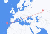 Flights from Kostanay, Kazakhstan to Vila Baleira, Portugal