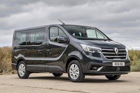 Arrival Private Transfer: Lourdes Airport LDE to Lourdes City by business van