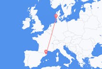Flights from Girona, Spain to Westerland, Germany