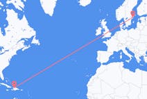 从海地角飞往斯德哥尔摩的航班