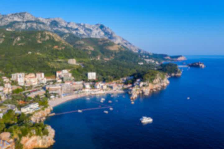 Best beach vacations in Bečići, Montenegro