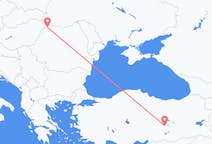 Fly fra Satu Mare til Malatya