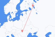 Flights from Petrozavodsk, Russia to Cluj-Napoca, Romania