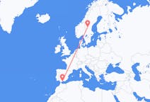 Flights from Málaga, Spain to Sveg, Sweden