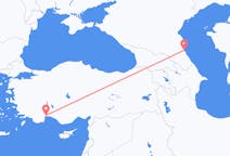 Flyg från Machatjkala, Ryssland till Antalya, Turkiet