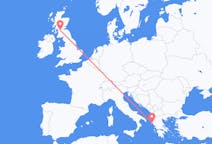 Flights from Corfu to Glasgow